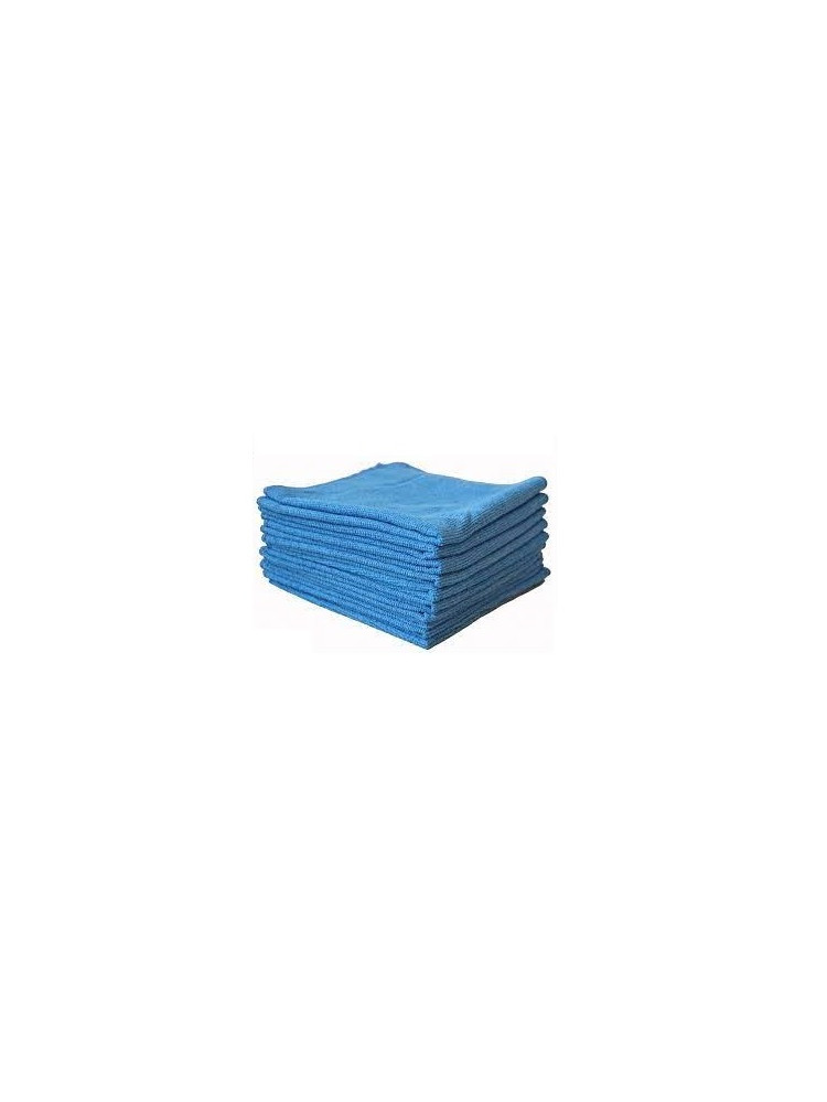 Blue Woven Microfiber Cloth 38 x 38 230gr - Set of 5