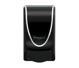 Oxybac soap dispenser black / chrome trim