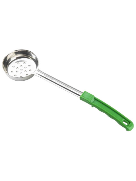 Spoodle Perforated spoon with green handle 120ml