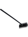 Stainless steel grill scraper brush