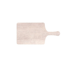 Shape oak wood board 40 x 20 cm with handle