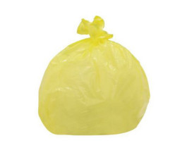 Yellow garbage bag 170L 45µ - 100 bags per box