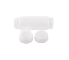 Squeeze 35 cl translucent - Valve cap - 2 openings - 1 hole - Pack of 6