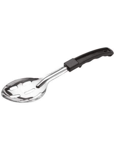 Cuillère de service perforée 28 cm - Inox - Manche Polypropylène | Vue principale Cuillère de service perforée 28 cm - Inox - Manche Polypropylène | Vue principale
