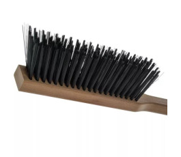 Brosse en bois 991 mm avec fibres en inox