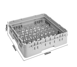 Casier à plots avec extension Camrack, 5 x 9 rangées - Cambro | Caractéristiques