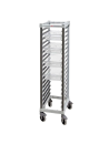 Cambro GN 1/1 ladder - 18 levels 73 x 43.8 x 170.7 cm Grey