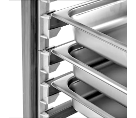 Cambro GN 1/1 ladder - 18 levels 73 x 43.8 x 170.7 cm Grey