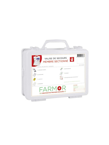 Kit membre sectionné valise complète