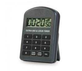 Large timer with black alarm - Magnetic back with kickstand