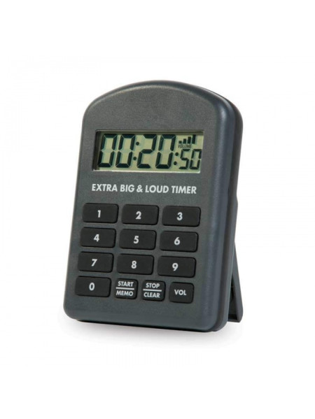 Large timer with black alarm - Magnetic back with kickstand
