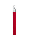Cordon rouge pour poteau d'accueil Securit, simple à installer et utilisable sur les poteaux d'accueil rectangulaires