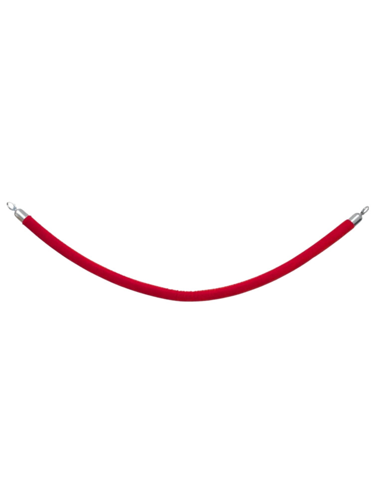 Cordon rouge pour poteau d'accueil 150 x 3,8 cm - Securit | Vue principale