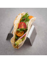 Support tacos, 1 ou 2 tacos, TableCraft, adapté pour les sandwichs de 4 à 7 pouces