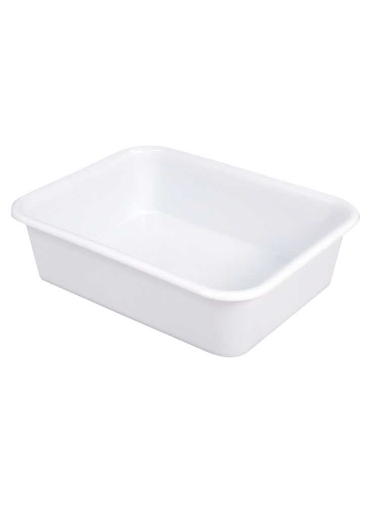 Divider bin without lid white plastic 53x41x14cm 20 L