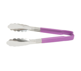 Stainless steel purple locking tong 24cm Vollrath