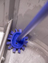 Vikan blue bowl brush - 190 mm - Hard
