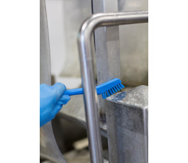 Vikan blue mini brush - 205 mm - Very hard