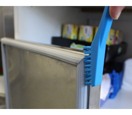 Mini Brosse bleue Vikan - 205 mm - Très dur