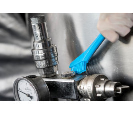 Vikan blue mini brush - 205 mm - Very hard