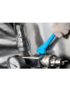 Mini Brosse bleue Vikan - 205 mm - Très dur