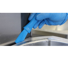 Vikan blue bowl brush - 190 mm - Hard