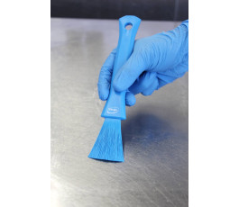 Vikan blue bowl brush - 190 mm - Hard