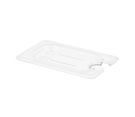 Couvercle avec encoche en polypropylène CAMBRO pour bac GN 1/9