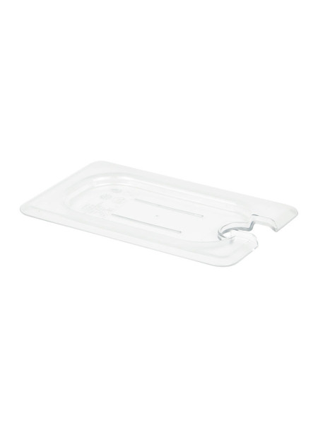 CAMBRO polypropylene notched lid for GN 1/9 containers