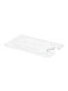 Couvercle avec encoche en polypropylène CAMBRO pour bac GN 1/9