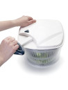 Salad spinner with reciprocating handle - 5 L