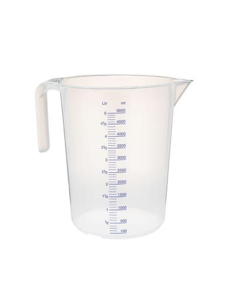 Pichet à mesurer en polypropylène, 5 L