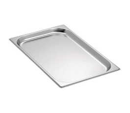 Bac inox 18/10  GN 1/1 Profondeur 20mm  2.8L