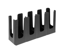 4-compartment tilting cup holder