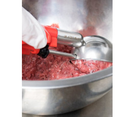Cuillère doseuse 40 ml en inox - Rouge - Vollrath