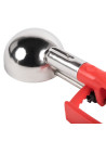 Cuillère doseuse 40 ml en inox - Rouge - Vollrath