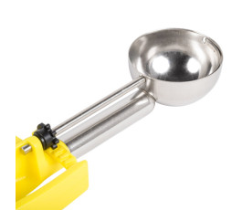 304 stainless steel measuring spoon with yellow handle, 53ml