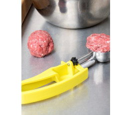 Cuillère doseuse 50 ml en inox - Jaune - Vollrath