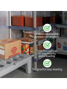 Rayonnage bas 1210 x 550 x 300 mm - Capacité de charge 1300 kg