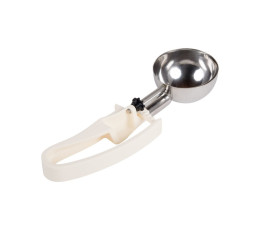 Ivory Squeeze Handle Disher - 3.2 oz