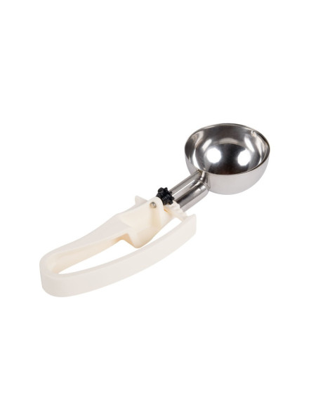 Ivory Squeeze Handle Disher - 3.2 oz
