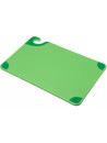 Green cutting board, anti-slip corners, with hook