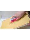 Cutting board scrapper