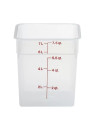 Conteneur Cambro 7.6L blanc translucide polypropylène