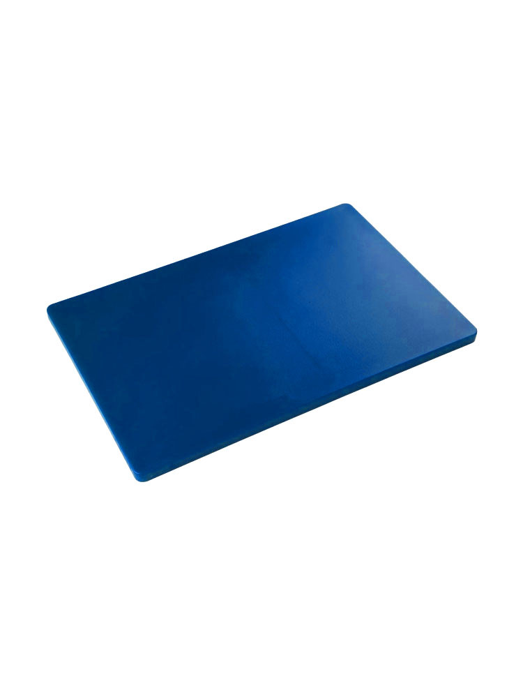 Planche à découper bleue haute densité sans rigole 60 x 40 cm