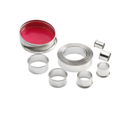Round cookie cutters - Set of 20