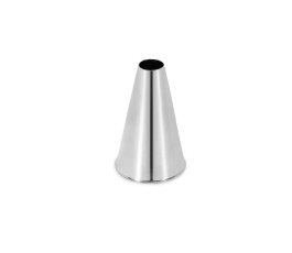 Round stainless steel pastry bag - Diameter 8 mm