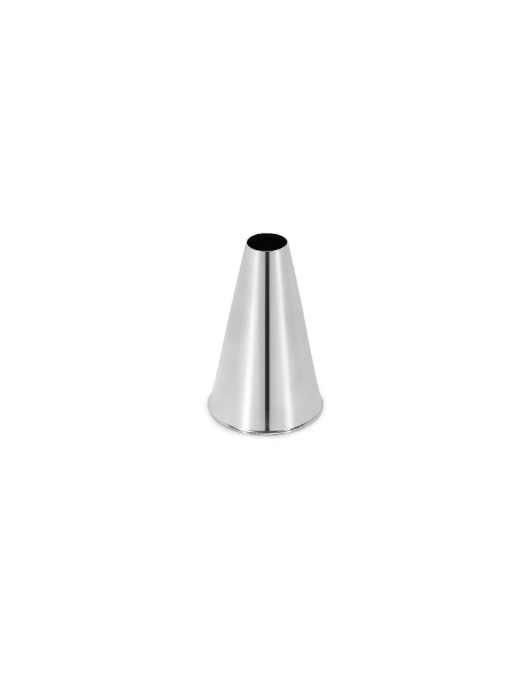 Round stainless steel pastry bag - Diameter 8 mm