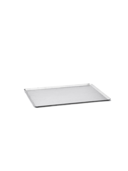De Buyer unperforated aluminium baking tray with pinched edges - 40x30cm