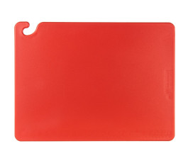 Red cutting board with hook - 61 x 45.7 x 1.3 cm